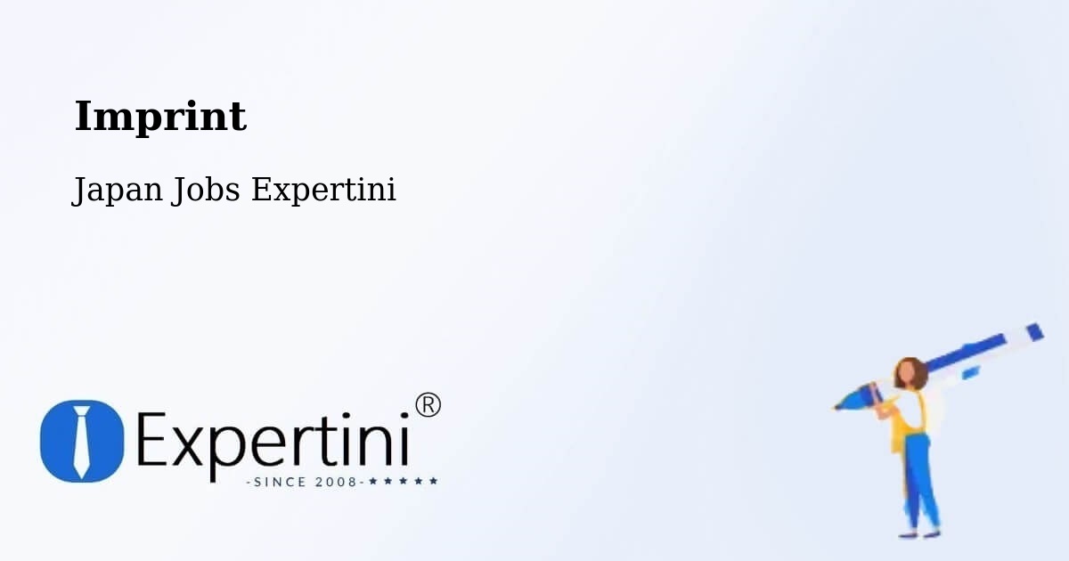 Imprint – Yokote Shi - Japan Jobs Expertini